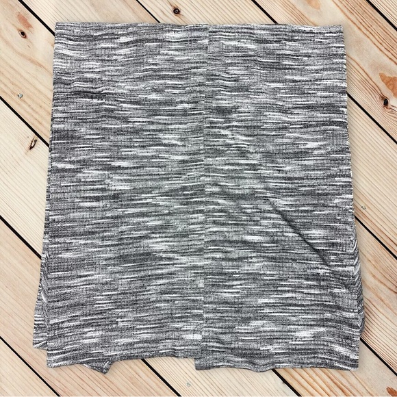 Joan Rivers Heathered Space-Dyed Knit Boyfriend Cardigan NWT Black/White A262485 - Picture 9 of 15